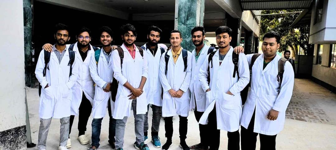 Medical Students in White Coats