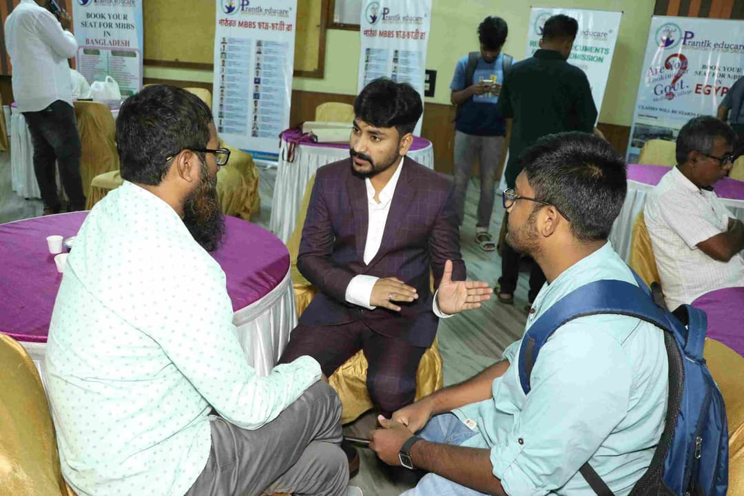 Students in Discussion