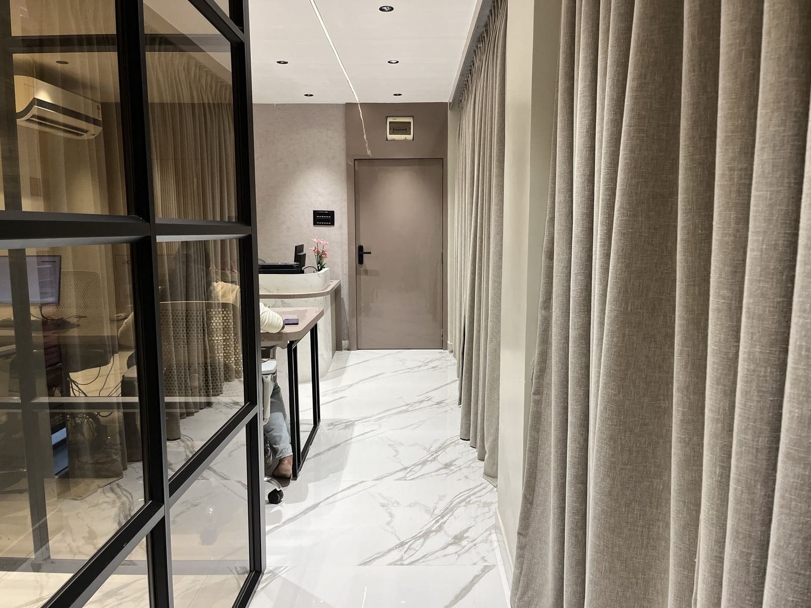 Office corridor