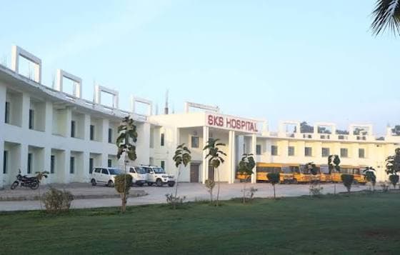SKS Medical College & Hospital main building